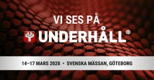 Banner Underhållsmässan 2028
